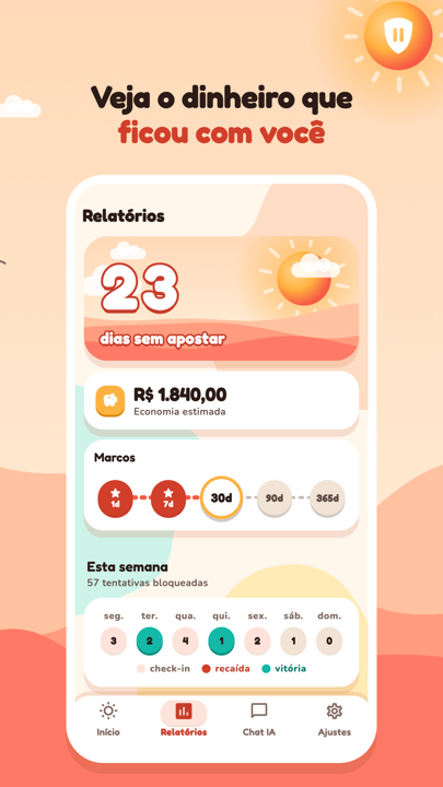 Seus números, seu progresso